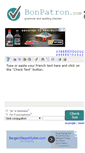 Mobile Screenshot of bonpatron.com