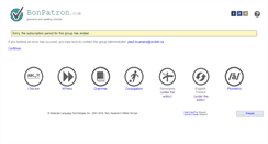 Desktop Screenshot of borden.bonpatron.com