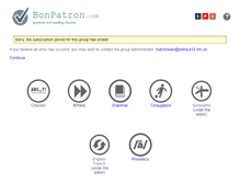 Tablet Screenshot of edina2.bonpatron.com